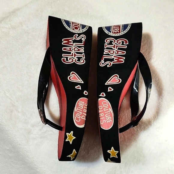 Brighton‎ Walking Shoes Glam Mode Platform Wedge Sandals Womens Size 8 - Picture 3 of 9